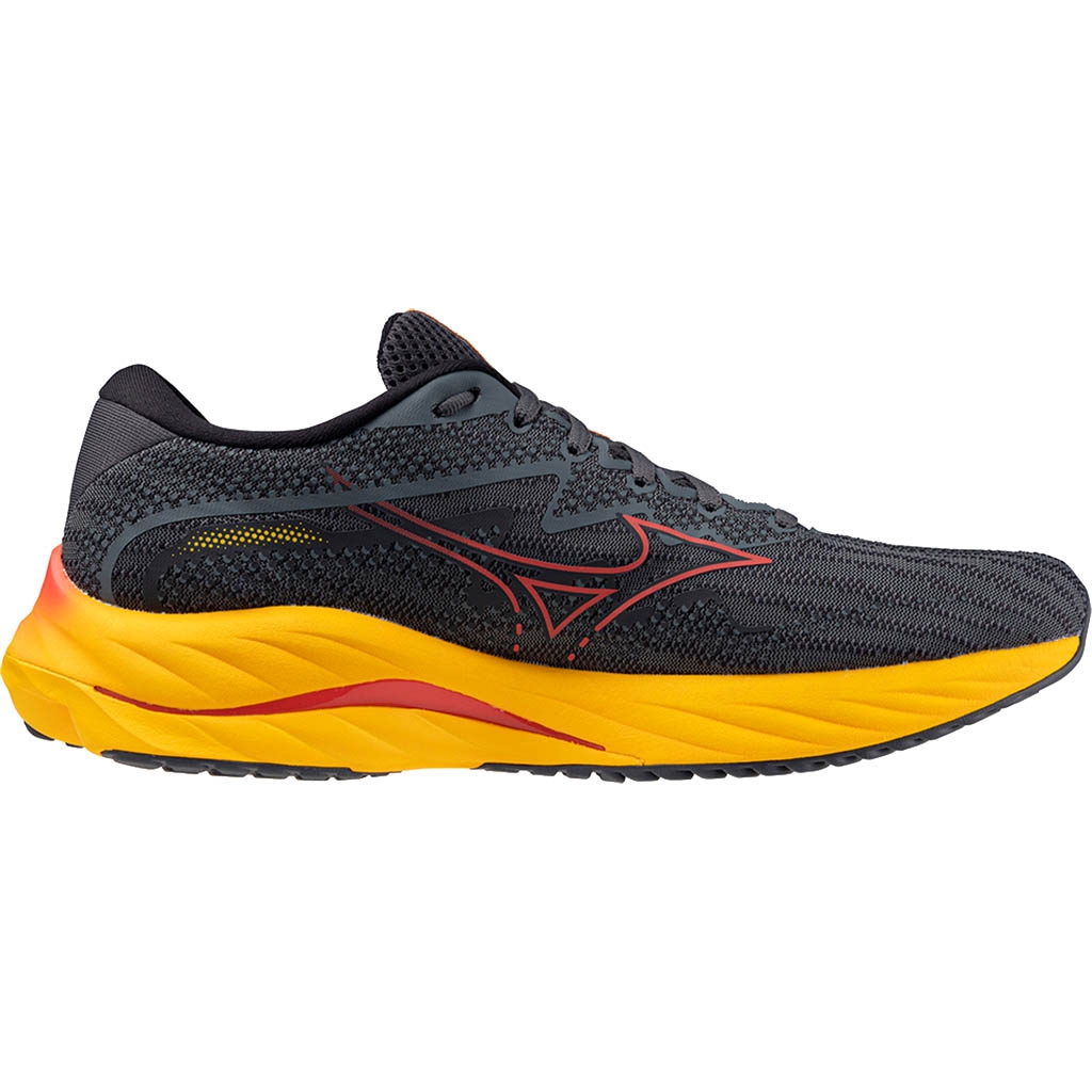 Mizuno Wave Rider 27 Turbulence Cayenne Citrus Lepape