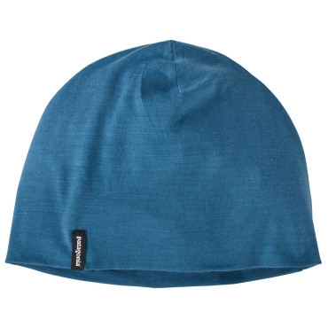 Mujer Patagonia Gorro Overlook De Lana Merino Wavy Blue El Papa