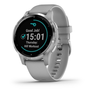 Garmin Vivoactive 4S Silver Grey Gris