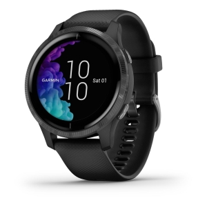 Garmin Venu Gunmetal Black Zwart