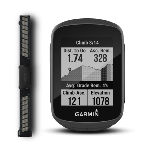 Garmin Edge 130 Plus Pack HR Mixte Noir