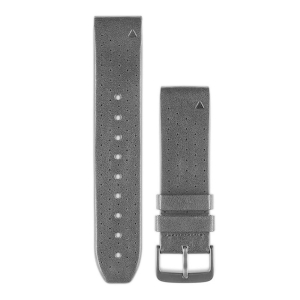 Garmin Bracelet Quick Release/ 20mm/ Cuir Italien/ Noir Black