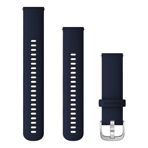 Garmin Bracelet Quick Release/ 22mm/ Silicone/ Bleu Marine Blu scuro