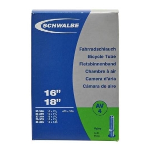 Schwalbe Chambre à Air 16”” & 18”” (28-37) Schrader 40mm Gemischt