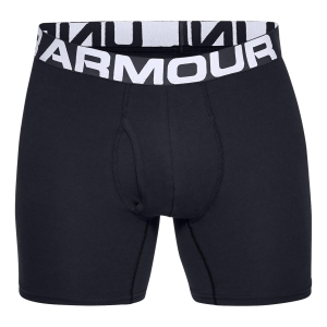 Under Armour Charged Cotton 15 cm Boxerjock - Lot de 3 Homme Noir