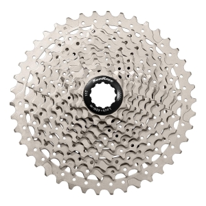 Sunrace CASSETTE SUNRACE MÉTAL 10V 11-42 Mixte Argenté