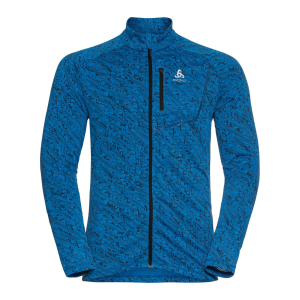 Odlo Midlayer Full Zip Fli Light Print Mann