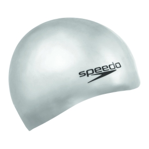 Speedo Moulded Silicone Cap Homme Gris