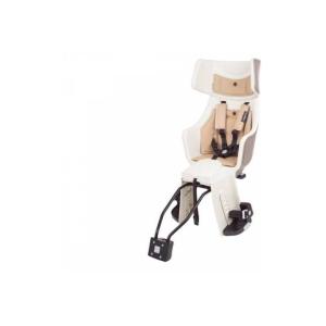 Bobike Siège Enfant Exclusive Tour Plus LED Safari Chic - Fixation sur Cadre Sable