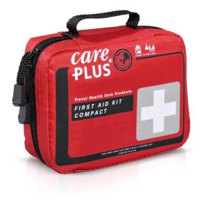 Care plus First Aid Kit Compact Vermelho