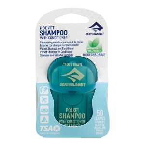 Sea to summit Savon En Feuilles Shampoing Blauw