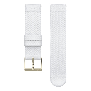Suunto Bracelet Suunto 20mm Ath5 Braided White Gold S Mixte Blanc