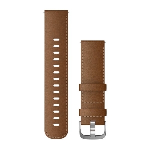 Garmin Bracelet Quick Release/ 22mm/ Cuir/ Brun Marrón