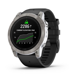 Epix Pro Gen.2 51mm Sapphire Titane Silver & Bracelet Quickfit 26 Noir
