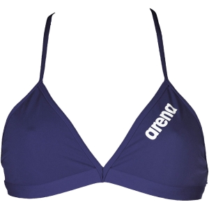 Arena Team Swim Top Tie Back Solid Feminino 