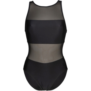 Arena Water Touch Swimsuit Vent Back Frau Schwarz
