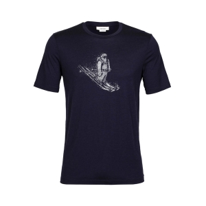 Icebreaker Tech Lite II Short Sleeve Tee SkIIng Yeti Homme