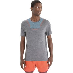 Icebreaker Sphere II Short Sleeve Tee Hitt Mann Grau