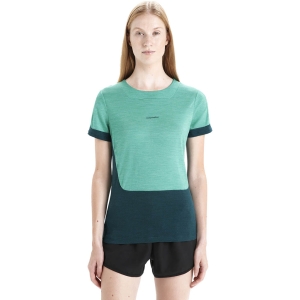 Icebreaker Zoneknit Short Sleeve Shirt Vrouw Verde