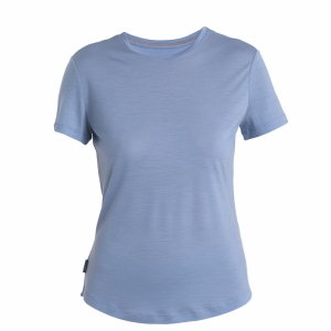 Icebreaker Merino 125 Cool-Lite Sphere III Short Sleeve Shirt Femenino Violeta