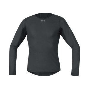 Gore Wear Gore Windstopper Base Layer Long Sleeve Shirt Homme Noir