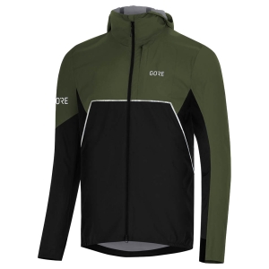 Gore Wear R7 Partial Gore-Tex Infinium Hooded Jacket Homme Vert