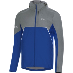 Gore Wear R7 Partial Gore-Tex Infinium Hooded Jacket Homme Bleu