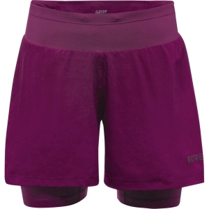 Gore Wear R5 2In1 Shorts Vrouw Violet