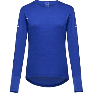 Gore Wear Vivid Long Sleeve Shirt Femenino Azul