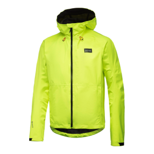 Gore Wear Endure Jacket Mens Neon Yellow Men Fluorescent yellow