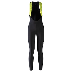 Gore Wear Progress Thermo Bib Tights Womens neon yellow Femminile 