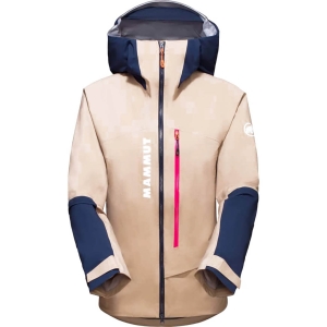 Mammut Aenergy Air Hardshell Hooded Jacket Femme Beige