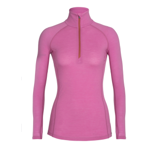 Icebreaker 150 Zone Long Sleeve Half Zip Femminile