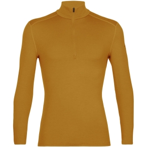 Icebreaker 260 Tech Long Sleeve Half Zip Uomo Marrone