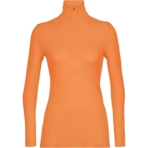 Icebreaker 200 Oasis Long Sleeve Half Zip Femminile Arancione