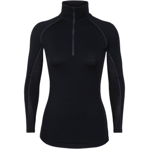 Icebreaker 200 Zone Long Sleeve Half Zip Feminino Preto