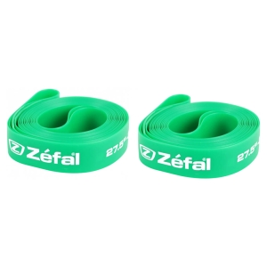 Zéfal Fond de Jante Souple - Green - 27/5'' 20mm - By pair Mixte Vert