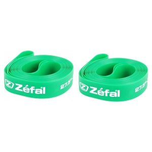 Zéfal Fond de Jante Souple - Green - 27/5'' 20mm - By pair Gemischt Grün