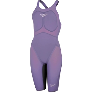 Speedo Fastskin Lzr Pure Valor Openback Kneeskin Feminino Violeta