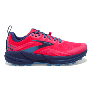 Brooks running Cascadia 16 Frau Rot