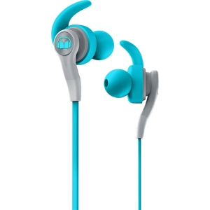 Monster iSport Compete Bleu Filaire Blauw