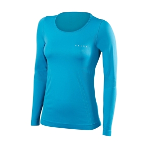 Falke T-Shirt Longsleeved Competition Feminino Azul