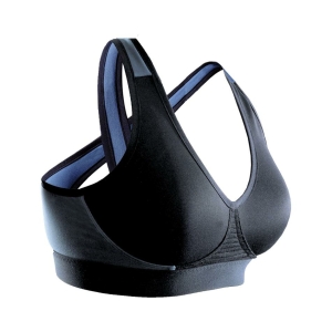 Thuasne Brassière Top Strap Dos Croisé Vrouw Zwart