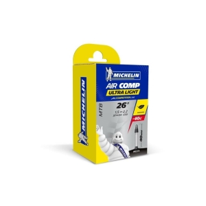 Michelin Chambre à Air Aircomp Ultralight 26xX1.6/2.1 Valve Presta 40mm Gemischt 