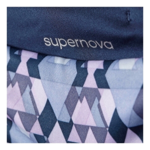 Adidas Supernova Long Tight Frau Blau