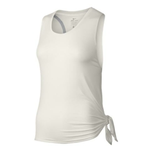 Nike Elevated Side Tie Top Vrouw Wit