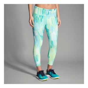 Brooks running Ghost Crop Femme Turquoise