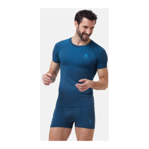 Odlo Base Layer Top Crew Neck Short Sleeve Performance Light Mannen