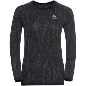 Odlo Base Layer Top Crew Neck Long Sleeve Blackcomb Light Eco Feminino 