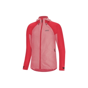 Gore Wear C5 Gore-Tex Femme Veste à capuche Frau Rot